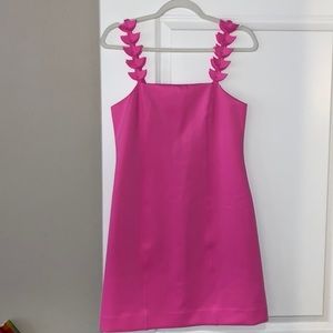 Lilly Pulitzer hot pink shift dress
